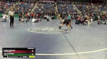 4A 190 lbs Semifinal - Zaid Marjan, Athens Drive vs Bo Schiano, Hough