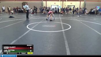 84-88 lbs Round 3 - Cael Dutton, Hammonton vs Ayden Clancy, Rednose