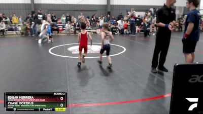 43 lbs Round 2 - Edgar Herrera, Takedown Express Wrestling Club vs Chase Motzkus, South West Washington Wrestling Club