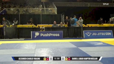 Darrell Lamar Hampton McClain vs Alexander Charles Yablong 2026 Pan Jiu Jitsu IBJJF Championship