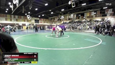 175 lbs Cons. Round 6 - Jeremy Brieske, Etiwanda vs Ashton Lassig, Temecula Valley