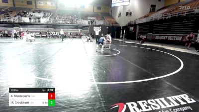 133 lbs Quarterfinal - Kyle Montaperto, Virginia vs Ryan Crookham, Lehigh