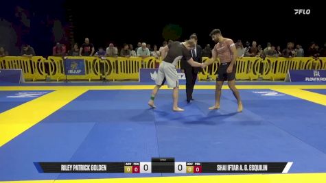 Shai Iftar A. G. Esquilin vs Riley Patrick Golden 2025 Pan IBJJF Jiu-Jitsu No-Gi Championship