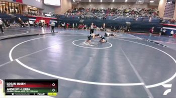 113 lbs Quarterfinal - Andrew Huerta, Conroe Woodlands College Park vs Logan Olsen, Airline