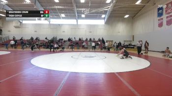 132 lbs Cons. Semi - Braydden Crum, Western Reserve Academy vs Tigh Coyle, Malvern Prep