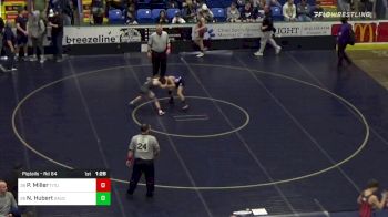 97 lbs Pigtails - Rd 64 - Parker Miller, Titusville vs Noah Hubert, Saucon Valley