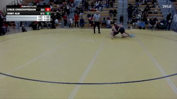 165 lbs Cons. Round 2 - Lyblie Christofferson, Southeastern Community College vs Vinny Alm, Rochester-CTC