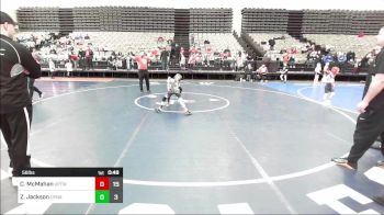 56 lbs Rr Rnd 2 - Carter McMahan, Upper Township vs Zachary Jackson, Dynamic