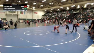 106 lbs Cons. Round 3 - Degan Farwell, Ace Wrestling Academy vs Kyle Blow, Pikes Peak Warriors Wrestling