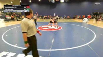 165 lbs Champ. Round 1 - Eva Mercantini, Hickory vs Jazmin Orr, Millbrook