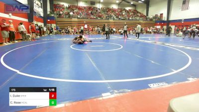 175 lbs Rr Rnd 1 - Isaak Duke, Sperry vs Cayden Rose, Mcalester High School