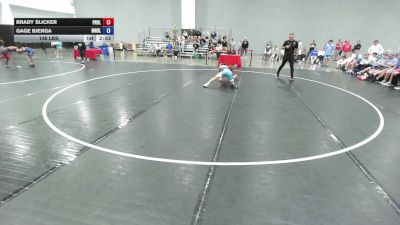 138 lbs Brady Slicker, Pennsylvania Blue vs Gage Bjerga, Minnesota Blue