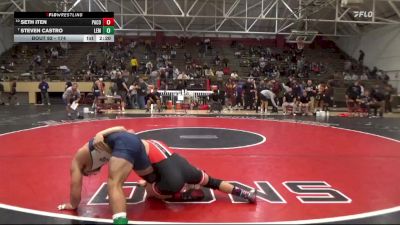174 lbs Champ. Round 1 - Steven Castro, Lemoore College vs Seth Iten, Palomar College