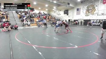 175 lbs Cons. Round 3 - Mateo Barboza, Colton vs Chris Martinez, Carter