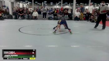 64 lbs Round 1 (10 Team) - Joseph Rhodes, Rangers WC vs Evan Thiele, So Cal Hammers