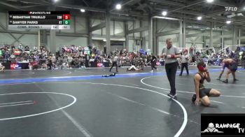 145 lbs Cons. Round 1 - Sebastian Trujillo, The Best Wrestler vs Sawyer Parks, Kansas YG