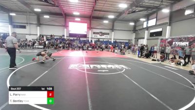 120 lbs Round Of 32 - Landon Parry, War Wc vs Tanner Bentley, Fearless WC