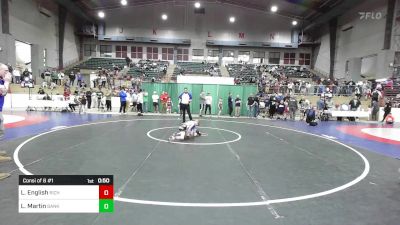 57 lbs Consi Of 8 #1 - Lux English, Richmond Hill Wrestling Club vs Lucas Martin, Banks Co. BattleBorn Wrestling