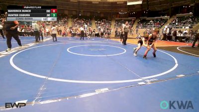 61 lbs Consolation - Maverick Bunce, Salina Wrestling Club vs Hunter Osburn, Jay Wrestling Club