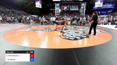 126 lbs Rnd Of 64 - Firdavs Ahmadzoda, NY vs Boden Banta, ID