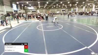 144 lbs Quarterfinal - Trey Clarkson, Clarkson Club vs Matt Collins, Lions WC