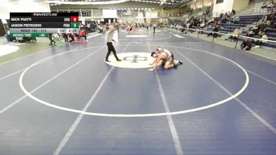 174 lbs Cons. Round 3 - Jason Petroski, Pennsylvania College Of Technology vs Nick Piatti, Springfield