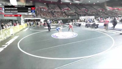 120 lbs Semis - Rivaan Balyan, Beat The Streets - Los Angeles vs Logan Hayashi, Espana Wrestling
