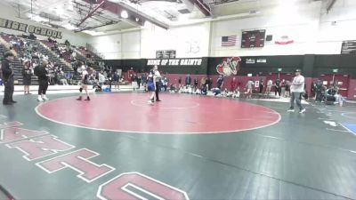 100 lbs Round 3 - Aubree Villalobos, Serrano vs Gabriela Morales, Adelanto