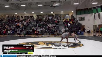 157 lbs Cons. Round 2 - Bilal Bailey, Little Rock vs Brendon Abdon, Little Rock