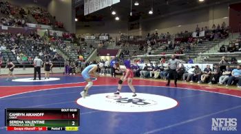 6A 155 lbs Quarterfinal - Camryn Aikanoff, Cabot vs Serena Valentine, Springdale Har-Ber