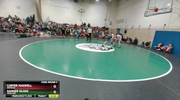 157B Cons. Round 3 - Carter Maxwell, Douglas vs Danner Glanz, Worland
