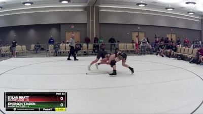 147 lbs Round 3 (8 Team) - Emerson Tjaden, Kansas Rattlers vs Dylan Bratt, Oklahoma Elite