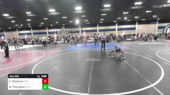 100 lbs Consolation - Elijah Passovoy, Pride WC vs West Thompson, Predators