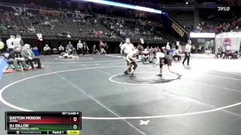 157 Class 4 lbs Cons. Round 2 - Dj Dillon, Francis Howell North vs Dayton Moison, Ozark