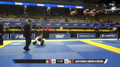 Lucas Emanuel Cordeiro Alcântara vs Rauan Vidal Lebre 2026 Pan Jiu Jitsu IBJJF Championship