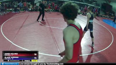 138 lbs Quarters & Wb (16 Team) - James Holmes, Montana 1 vs Glade Harman, Utah Gold