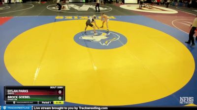 3rd Place Match - Brock Goebel, Syracuse vs Dylan Parks, ONeill