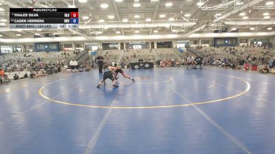 120 lbs Semis - Thales Silva, Silvaback vs Caden Herrera, Driller Wrestling Club