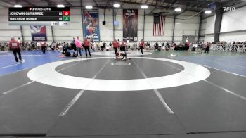 106 lbs Consi Of 64 #2 - Jonovan Gutierrez, CO vs Greyson Boner, OH