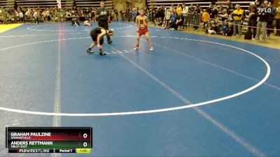 90 lbs Cons. Semi - Graham Paulzine, Stewartville vs Anders Rettmann, Sibley East