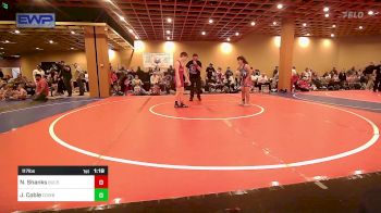 117 lbs Rr Rnd 2 - Nathan Shanks, Buccaneer Wrestling vs Jase Coble, Cowboy Wrestling Club