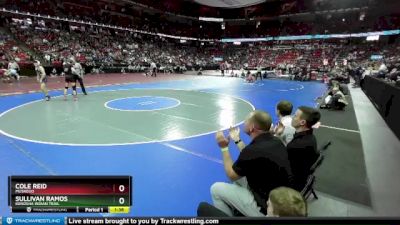 D1-150 lbs Quarterfinal - Cole Reid, Muskego vs Sullivan Ramos, Kenosha Indian Trail