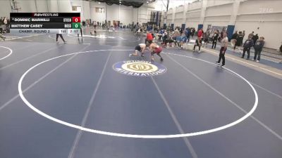 133 lbs Champ. Round 2 - Matthew Casey, Messiah vs Dominic Marinilli, Stevens Tech