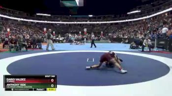 120-3A 5th Place Match - Dario Valdez, Alamosa vs Anthony Isek, Colorado Springs Christian