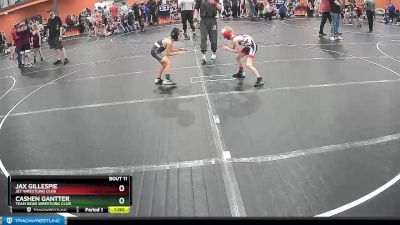 52 lbs Round 1 - Jax Gillespie, Jet Wrestling Club vs Cashen Gantter, Team Bear Wrestling Club