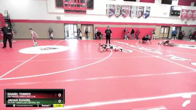 48-55 lbs Round 3 - Daniel Torres, Mat Demon Wrestling Club vs Javian Rangel, Victory Wrestling-Central WA