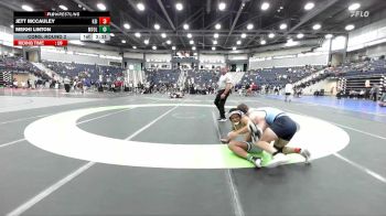 197 lbs Cons. Round 2 - Jett MCcauley, Keiser University vs Mekhi Linton, Mt. Olive