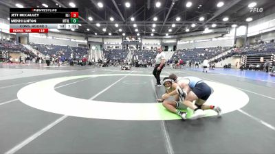 197 lbs Cons. Round 2 - Jett MCcauley, Keiser University vs Mekhi Linton, Mt. Olive