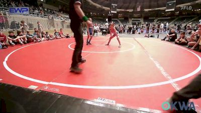 55 lbs Semifinal - Miller Cade Lane, Collinsville Cardinal Youth Wrestling vs Arya Carter, Broken Arrow Wrestling Club