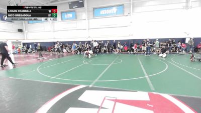 J-96 lbs 5th Place - Logan Crandall, WI vs Nico Bresadola, NY